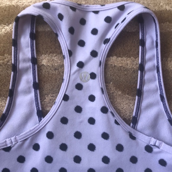 Lululemon Patterned Racerback Workout Tank - Picture 3 of 4